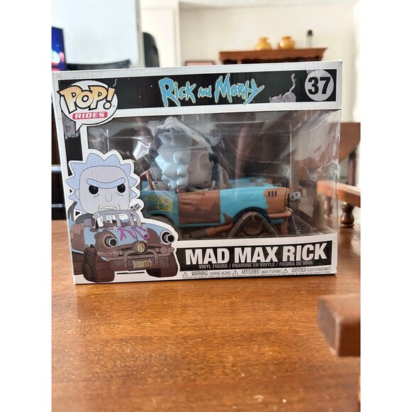 Funko Pop! Rides Rick and Morty Mad Max Rick - Picture 1 of 1